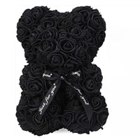 2026 Artificial Flower Eternal Rose Teddy Bear for 520 Mom Mother's Day Birthday Valentine's Day Anniversary Gifts & Decorations Quick Pick Grocers