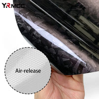 Carbon Fiber Film 300cm Car Stickers Glossy Black Decoration Decal Technology Waterproof  Vinyl Wrap Film DIY Auto Accessories Econic Blanks