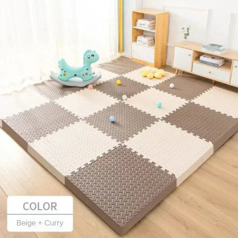 16pcs 30*30cm Puzzle Mat For Children Thick Baby Play Mat Kids Carpet Mats EVA Foam Rug Children Room Activities Mat For Baby Quick Pick Grocers