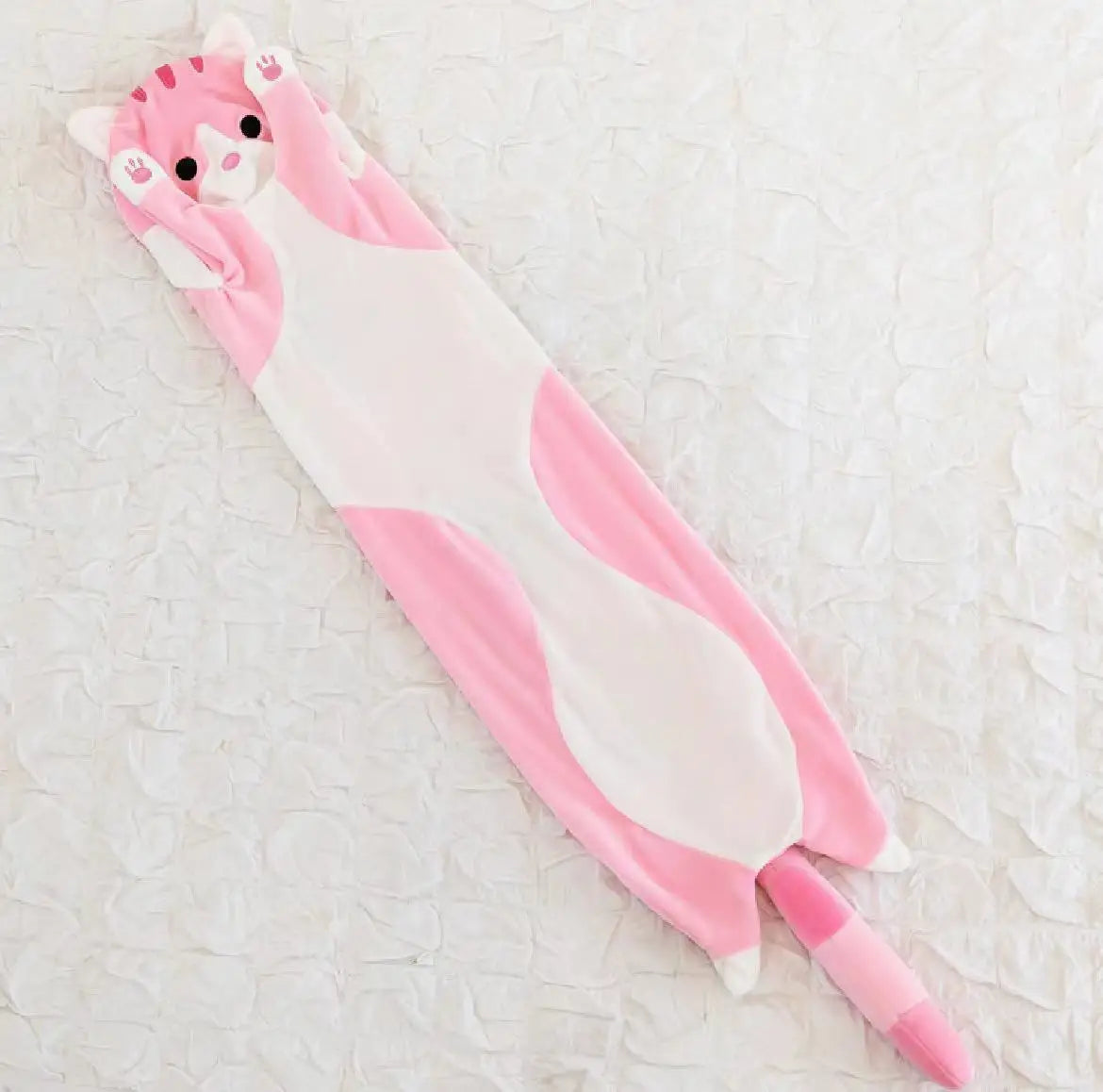 50/70/90/110/130cm Funny Joy Cute Soft Long Cat Plush Toys Pause Office Nap Pillow Bed Sleep Home Decor Doll for Kids Girl Gift Econic Blanks