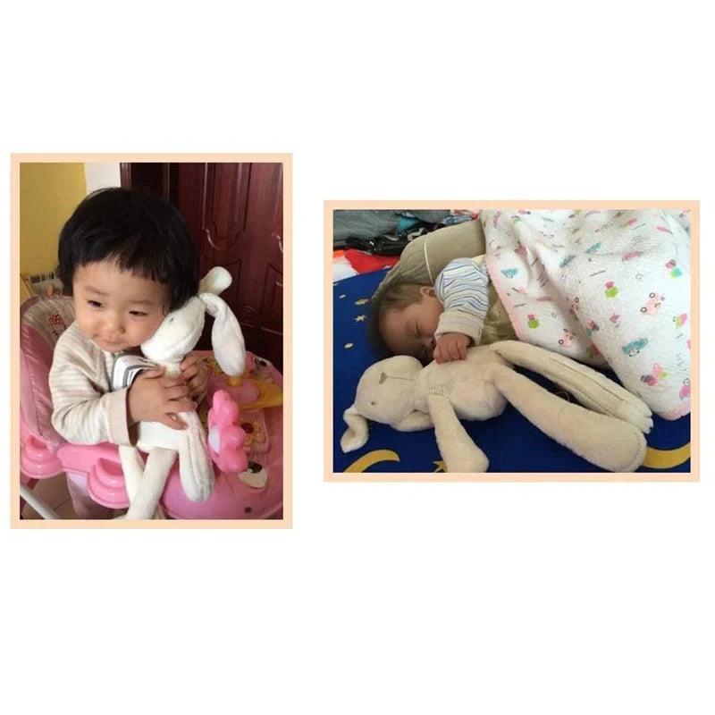 42CM Cute Rabbit Doll Baby Soft Plush Toys For Children Appease Sleeping Crib Stuffed Animal Baby Toys For Infants Birthday Gift Econic Blanks