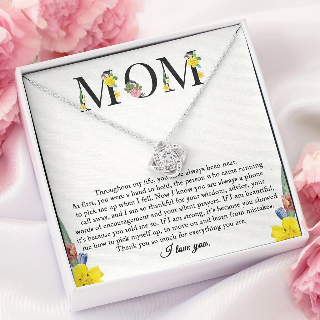 Sentimental To My Mom Necklace - Perfect Mom Gift From Daughter for Birthday, Mother's Day, Christmas - Show Your Love Quick Pick Grocers