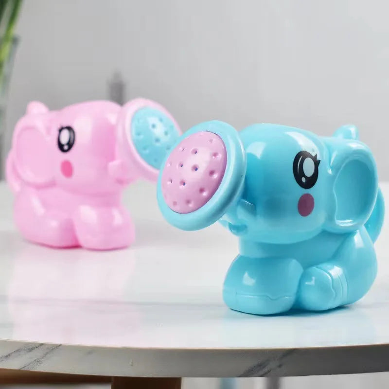 Bath Toy Plastic Kettle Bath Shower Tool Baby Bathroom Toy Elephant Watering Pot Bath Toy for Children Summer Bath Sprinkler Quick Pick Grocers