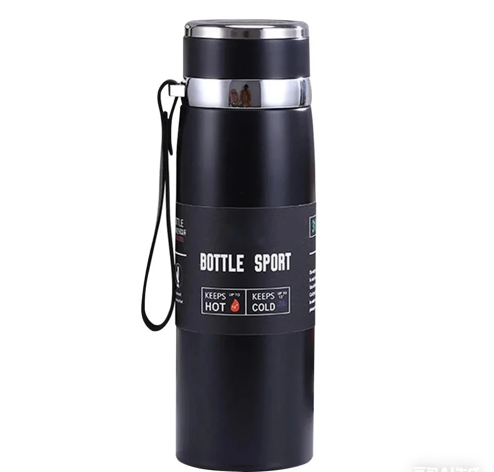 1L Thermal Water Bottle Keep Cold and Hot Water Bottle Thermos for Water Tea Coffee Vacuum Flasks Stainless Steel Thermos Bottle Quick Pick Grocers