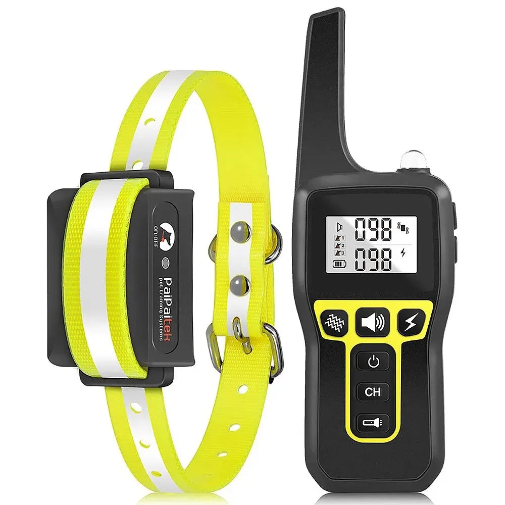 1000M Dog Training Collar ,Universal Dog Bark Collar,Waterproof Rechargeable ,Dog Shock Collar with Remote and Auto Modes Collar Quick Pick Grocers