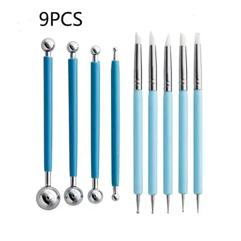 Pottery Clay Sculpting Tools Kit 8-61 Pcs/Set, Ceramic Wax Clays Carving Tools for Art Craft Pottery Sculpting Modeling Tool Set Econic Blanks