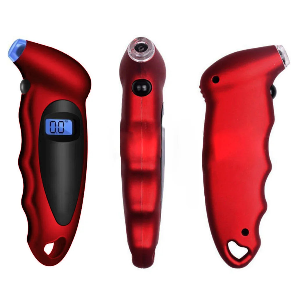 New Tire Pressure Gauge Backlight High-precision Digital Tire Pressure Monitoring Car Tyre Air Pressure Gauge Meter LCD Display Quick Pick Grocers