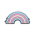 Trans Rights Are Human Right Enamel Pins Custom Trans Women Brooches Lapel Badges Lesbian Gay Jewelry Gift For Loves Friends Quick Pick Grocers