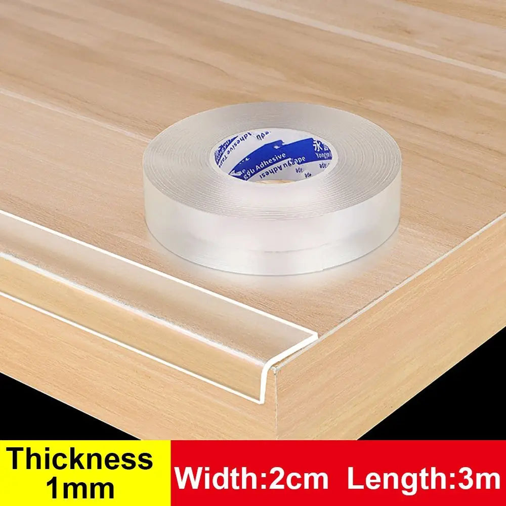Table Edge Guard Tape Furniture Corner Bumper Self Adhesive Collision Proof Protective Strip Thickened Transparent Soft Tape Quick Pick Grocers