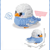 KNEW BUILT Colorful Parrot Micro Mini Building Blocks Assembly Toys 3D Model Bricks for Birds Funs Hands-on Ability Gift Quick Pick Grocers