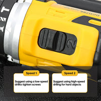 Dewalt DCD796 Compact Cordless Brushless Impact Drill LED Light Powerful Multi-functional Electric Power Tool 20V Battery Quick Pick Grocers