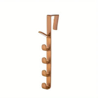 1pc Bedroom Door Hanger Clothes Hanging Rack Over The Door Plastic Home Storage Organization Hooks, Purse Holder For Bags Rails Econic Blanks