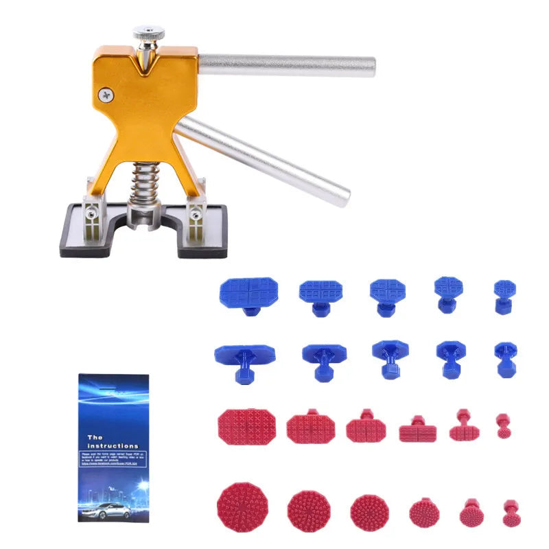 Car Body Sheet Metal Paintless Dent Plastic Puller Kit Auto Hail Pit Removal Repair Tools Hot Multiple Sizes Suction Cup Set Quick Pick Grocers