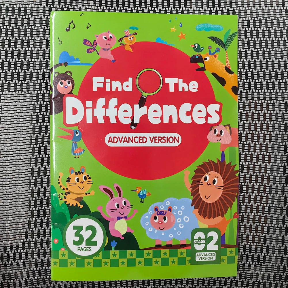 Hidden Differences Activity Book, Featuring 32 Interactive Observation Games and Memory Exercises |   Attention and Concentration Training |   Visual Perception Skills, Focused Attention Games with Numbered Pages |   Find the Quick Pick Grocers