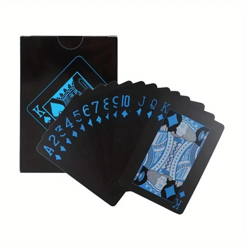 Waterproof PVC Illusionist Poker Cards - Durable & Aesthetically Enhanced Design - Perfect for Game Nights, Parties & Family Fun Econic Blanks