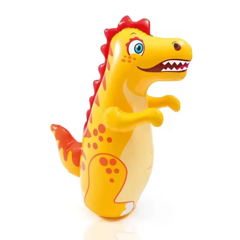 Children Adult Tumbler Boxing Inflatable Standing Punching Bag Boys Dinosaur Sport Toys Kids Activity Outdoors Game Gift Quick Pick Grocers
