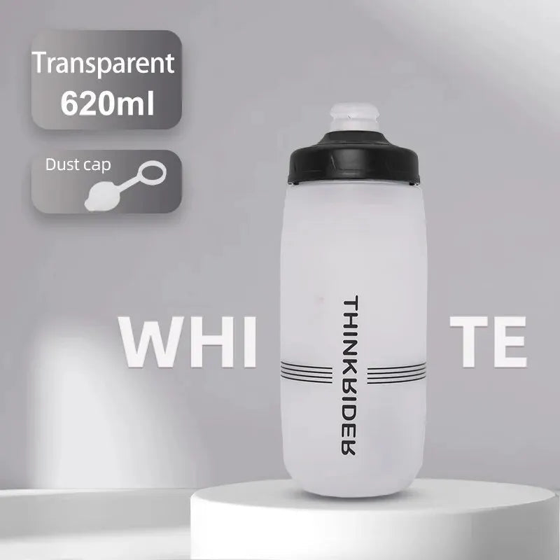 ThinkRider 620ml/750ml Bicycle Bottle MTB Road Bike Water Bottle Outdoor Sports Plastic Portable Large Capacity Drink Cycling Quick Pick Grocers