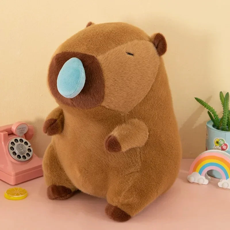 12-32cm Capybara Plush Simulation Capibara Anime Fluffty Toy Cute Doll Stuffed Animals Soft Doll Plush Children Christmas Gift Econic Blanks