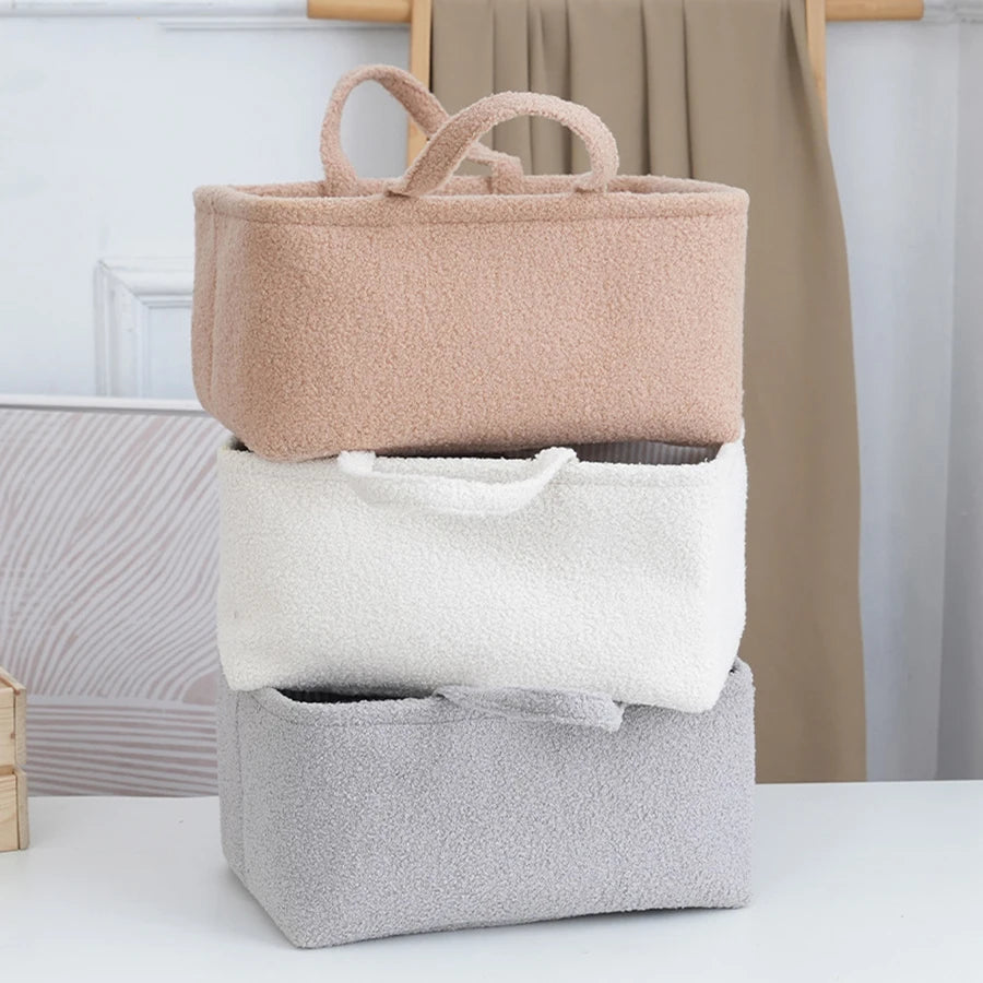 Travel Portable Mommy Bag Diaper Bag Feeding Bottle Storage Handbag Multifunctional Baby Products Organizer Basket Purest Peak