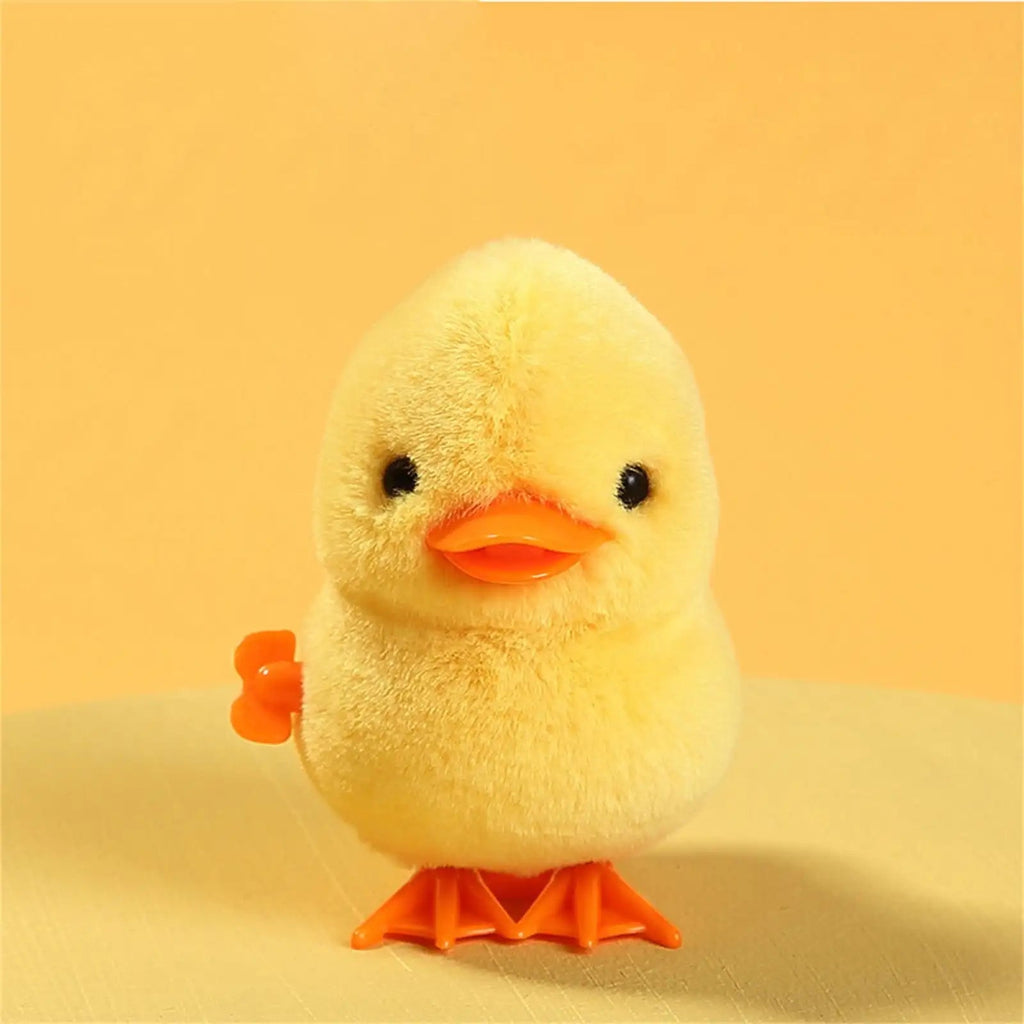 1pc Jumping Chicken Duck Toy, Simulation Plush Jumping Duck Interactive Toy, Small Animal, Birthday Gift Econic Blanks