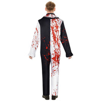 Men Halloween Costumes Art The Clown Cosplay Costume Movie Terrifierr 2 Bloody Jumpsuit Male Jumpsuit Horror Outfits Quick Pick Grocers