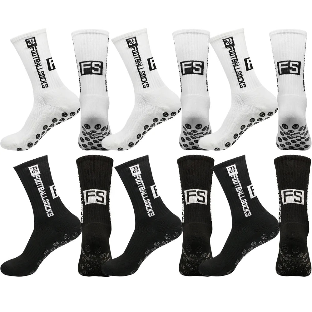 Football Socks Non Slip Grip for Men Women Basketball Baseball Soccer Cycling Running Hiking Tennis Skateboard Exercise Quick Pick Grocers