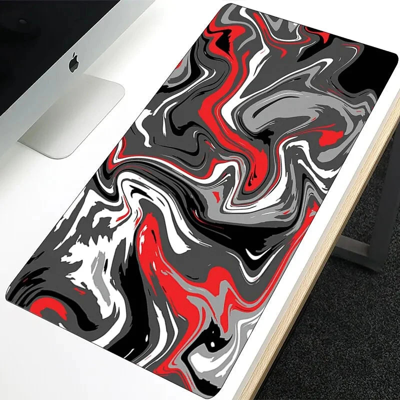 Strata Liquid Mouse Pad Computer Laptop Anime Keyboard Mouse Mat Mousepad Keyboards Gamers Decoracion Desk Mat Econic Blanks