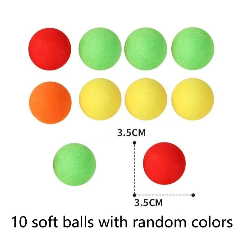 Soft Bullet Target Practice Toy for Children, Educational Shooting Practice Toys with Soft Bullets Econic Blanks