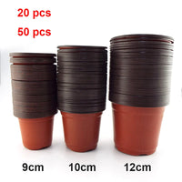 Flower Pot Plastic Grow Box Fall Resistant Tray For Home Garden Plants Nursery Cup Transplant Flower Plant Pots E2 Quick Pick Grocers