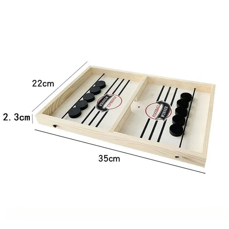 Foosball Winner Games Table Hockey Game Catapult Chess Parent-child Interactive Toy Fast Sling Puck Board Game Toys For Children Econic Blanks