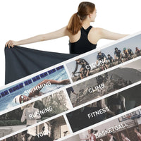 Microfiber Towel Quick Dry Towel Travel Towel Sports Towel Beach Towel Sandproof Soft Light Towel For Swim, Yoga, Gym Econic Blanks