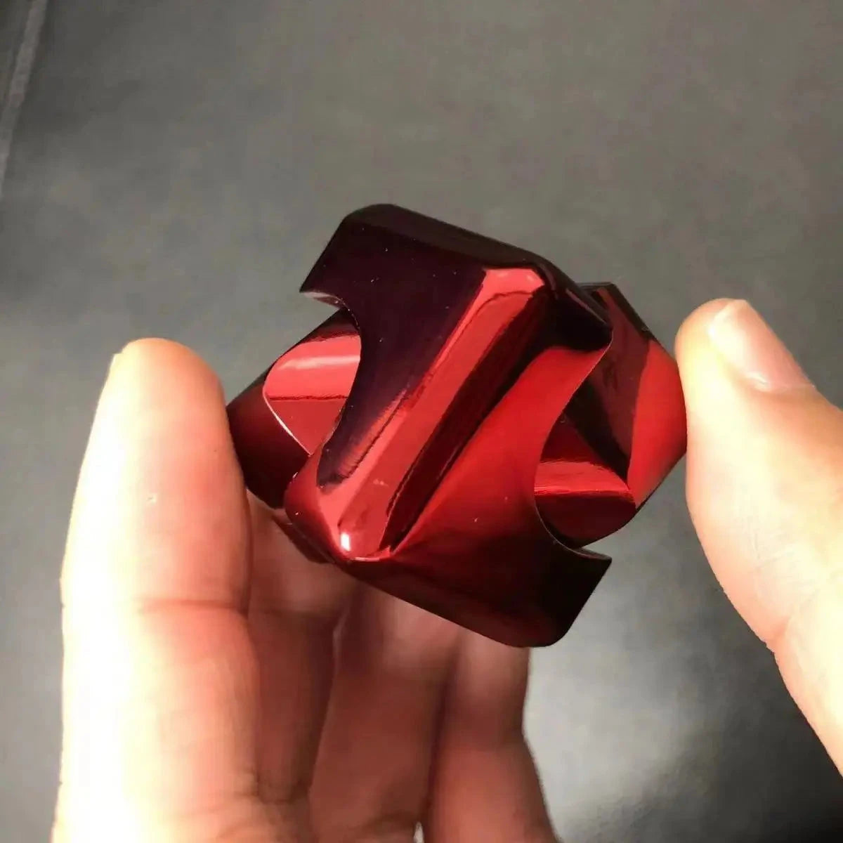 Square Decompression Spinning Top Dice Cube Anti-Anxiety Fingertip Toys Hand Fidget Spinner Vent Toys Flipo Flip For Children Econic Blanks