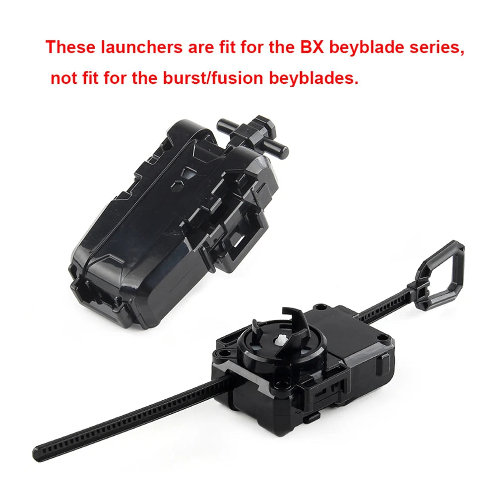 BX Launcher for Bey X Bley Bley Toy Ripcord String Launcher Bey Gyro Accessory Econic Blanks