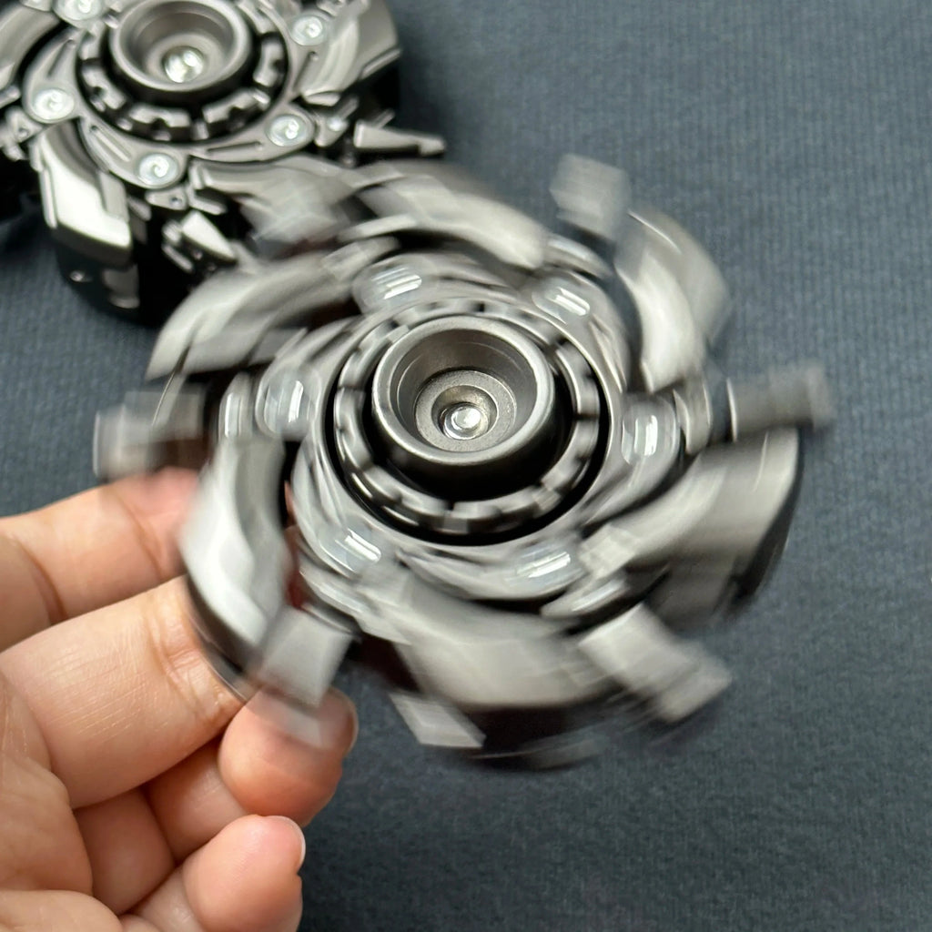 EDC Fidget Sliders Open Armor Spinning TopFidget Toys Stress Relief For Adults Magnetic Meta Econic Blanks