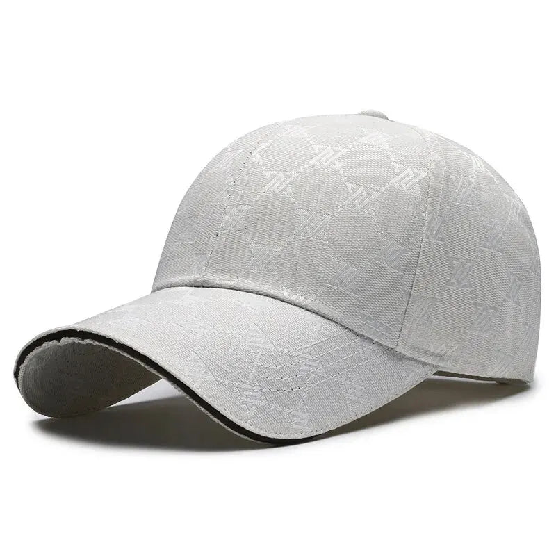 Four Seasons New Sunscreen Three-Line Sewn Baseball Cap Men's And Women's Casual Cap Net Red Distressed 1841 Hat Quick Pick Grocers