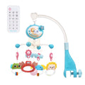 Baby Crib Mobile Rattle Toy For 0-12 Months Infant  Rotating Musical Projector Night Light Bed Bell Educational For Newborn Gift Purest Peak