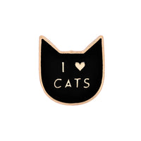 20 Styles Cute Cats collection Enamel Pins Dried Fish Bag Brooch Cartoon Animal Badges Denim Lapel Jewelry Gift for Kids Friends Quick Pick Grocers