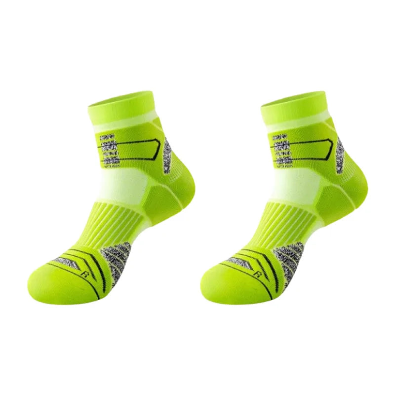 Professional Marathon Running Socks Men Thick Towel Bottom Sports Cycling Basketball Socks Odor Prevention Sweat Absorption Quick Pick Grocers