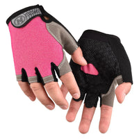 Men Cycling Bicycle Gloves Half Finger Gym Gloves Women Mitten Breathable Anti-slip Glove Fitness Sport Training Gloves Quick Pick Grocers