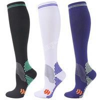 1/3 Pairs Dropship Compression Socks Varicose Veins 20-30 Mmhg Men Women Socks For Running Cycling,Football Soccer Stockings Quick Pick Grocers