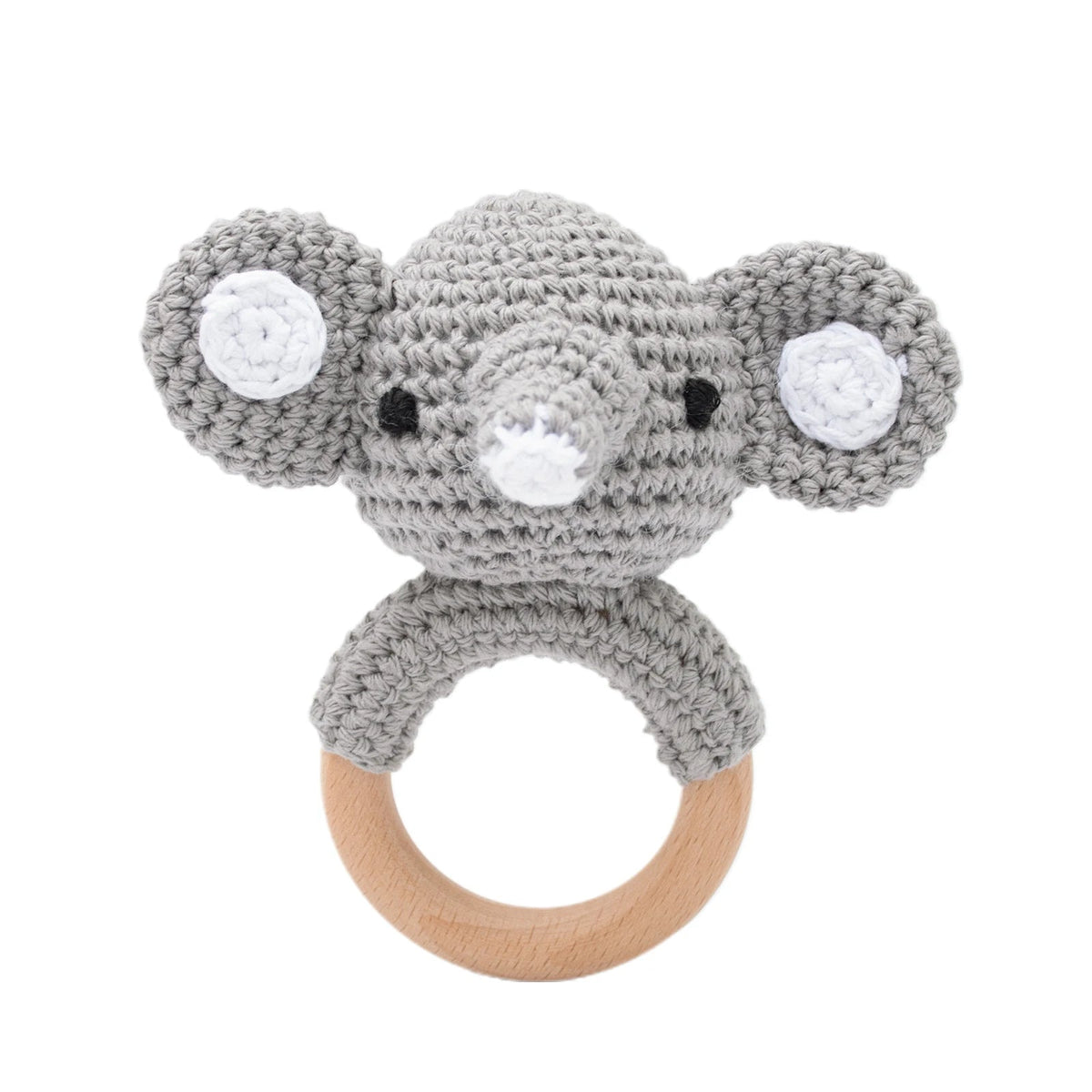 Baby Toys Crochet Animal Rattle Cartoon Music Rattle Toys for Baby Kawaii Teether Rattle Baby Toy 0 12 Months Montessori Toys Purest Peak