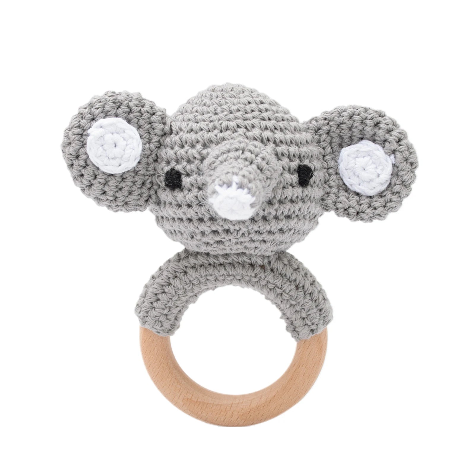 Baby Toys Crochet Animal Rattle Cartoon Music Rattle Toys for Baby Kawaii Teether Rattle Baby Toy 0 12 Months Montessori Toys Purest Peak