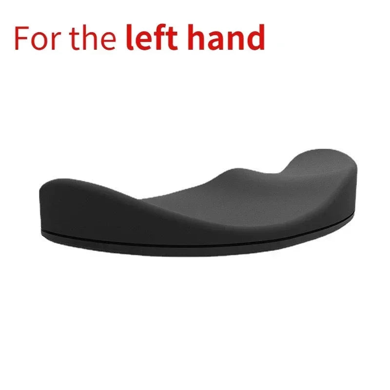Ergonomic Mouse Pad Wrist Pad Silicon Gel Non-slip Streamline Wrist Rest Support Mat Computer Mousepad for Office Gaming PC Econic Blanks