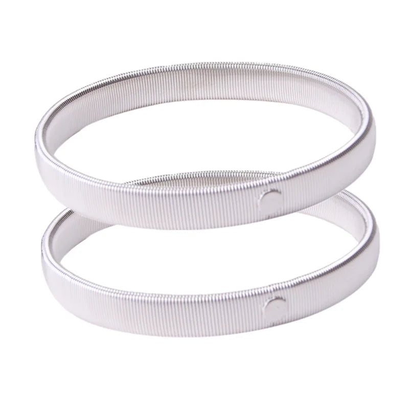 Non-slip Metal Armband Stretch Garter Shirt Sleeve Holder Unisex Sleeve Holders Armbands Elastic Armband Accessories (not pair) Quick Pick Grocers