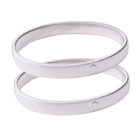 Non-slip Metal Armband Stretch Garter Shirt Sleeve Holder Unisex Sleeve Holders Armbands Elastic Armband Accessories (not pair) Quick Pick Grocers