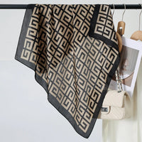 70cm Silk Square Scarf Women Fashion Luxury Brand Satin Neck Tie Female Hair Bandana Headkerchief Shawl Wrap Hijab Echarpe Quick Pick Grocers