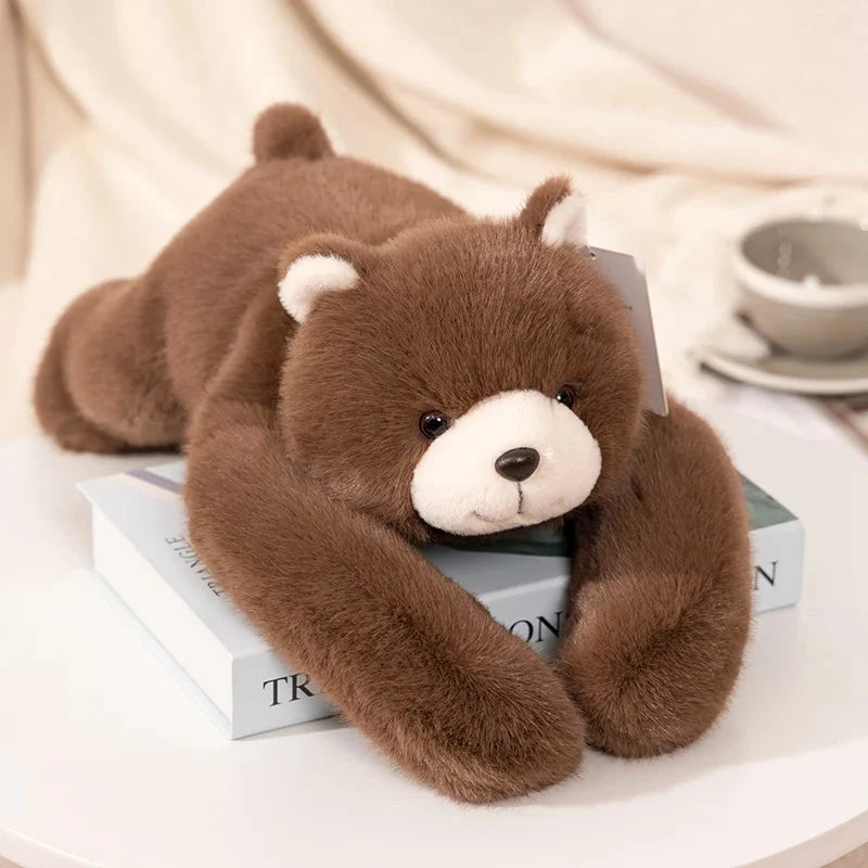 30-65cmKawaii High Quality Forest Animal Plush Doll Pillow Soft Long-arm Raccoon Dinosaur Sloth Panda Koala Plush Toy Home Decor Econic Blanks