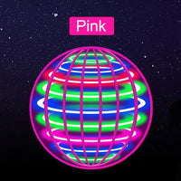 Flying ball, automatic spinning ball, LED dazzling lights, floating magic, fan, UFO flying machine, toy, gift, game, sports ball Quick Pick Grocers
