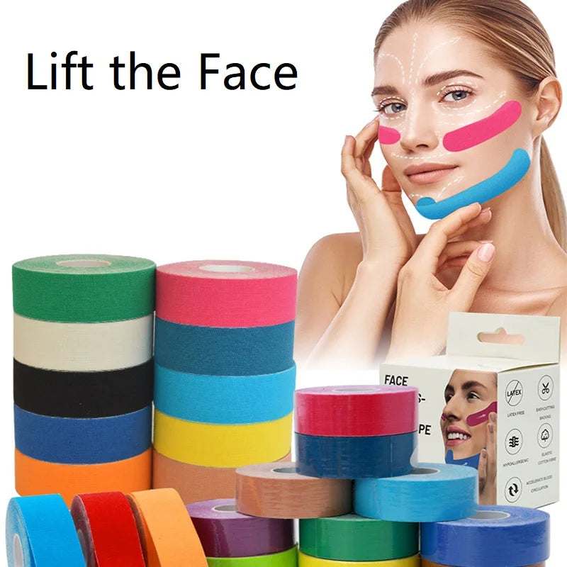 2.5CM*5M Wrinkle Face Tapes Face Lifting Tapes Face Tape Lifting Visage Beauty Tools LBHL09 Quick Pick Grocers