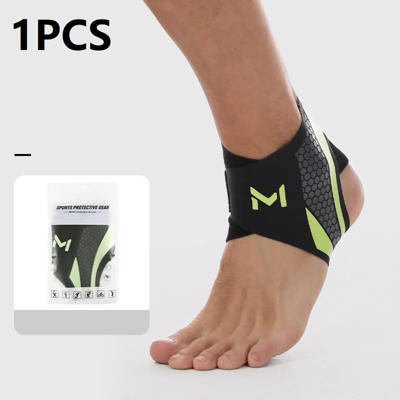 1-2PCS Bandage Ankle Protector Foot Support for Pain Plantar Fasciitis Night Splint Ankle Protector Soccer Compression Anklet Quick Pick Grocers
